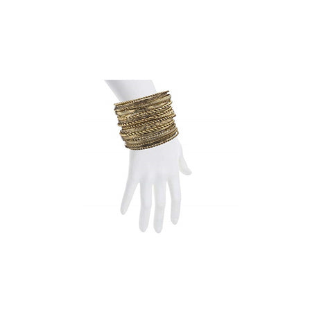 Pulseras y tobilleras diseño azteca con flores mixtas