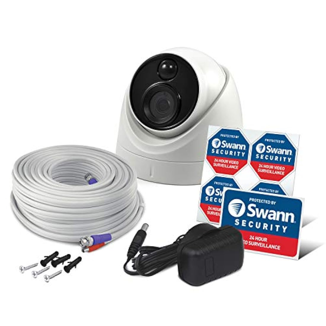 Cámara de seguridad, color blanco (SWPRO-4KMSD)