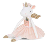 Muñeco de peluche suave con dientes de unicornio
