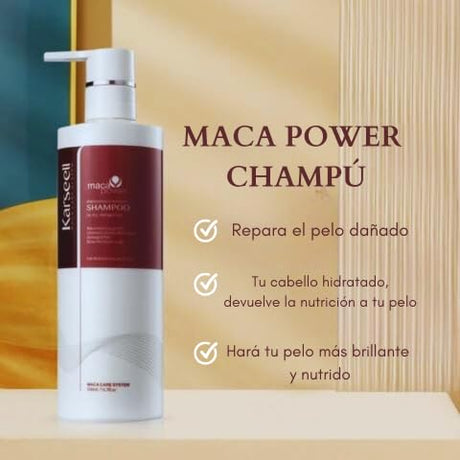 Champú Herbal Hidratante Reparador para Cabello Seco y Dañado
