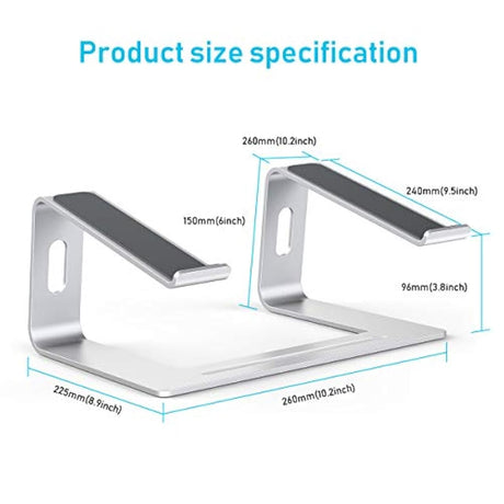 Soporte para ordenador portátil para escritorio
