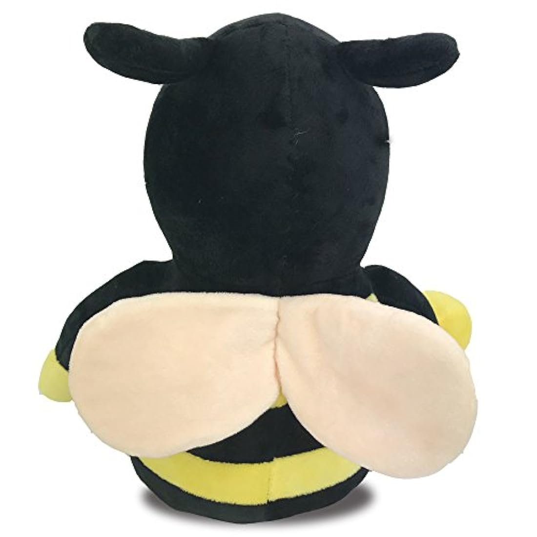 Peluche  forma de abejorro con cara de sonrisa y alas 12.0in