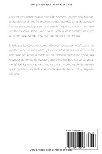 libro DEJAR DE VIVIR DORMIDO (Edición en español)