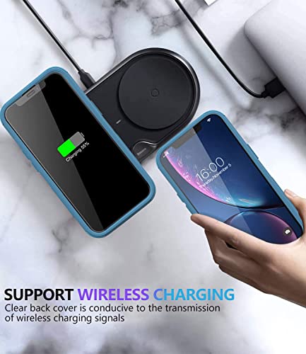 Diverbox for iPhone Xr Case [Shockproof] [Dropproof] [Dust-Proof],Heavy Duty Protection Phone Case Cover for Apple iPhone XR (Blue)