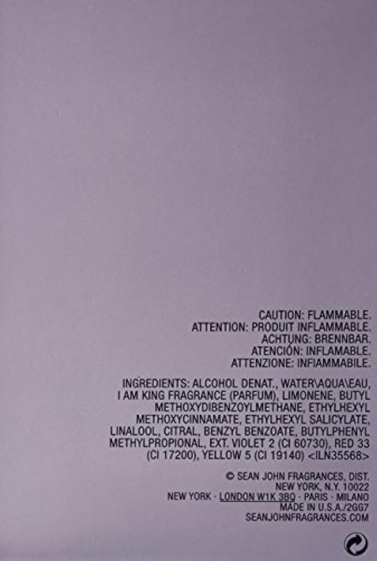 I Am King por Sean John para hombres – 3.4 oz EDT Spray