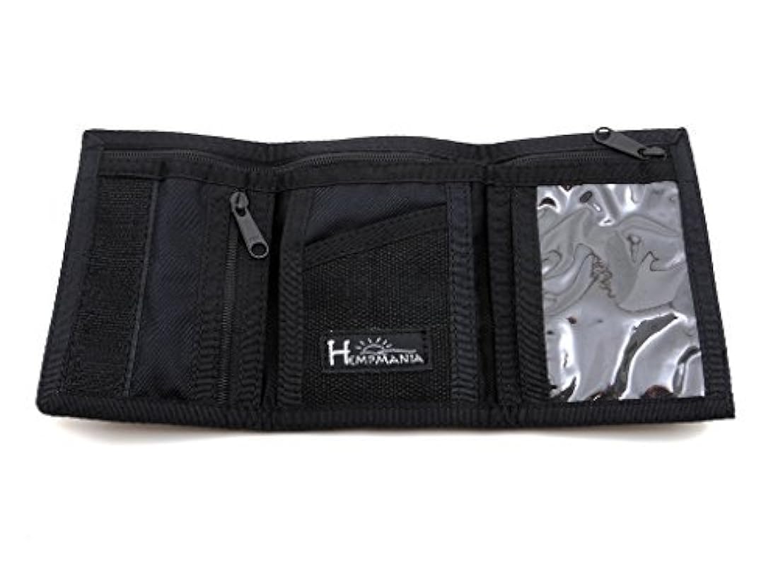 Billetera Compartimentos Tríptico Hempmania