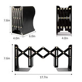 Sujetalibros ajustables sujetalibros de metal para libros