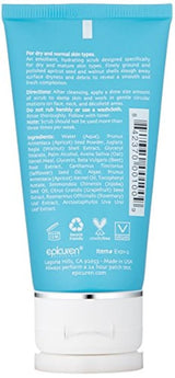 Epicuren Discovery Albaricoque exfoliante facial, 2.5 fl oz