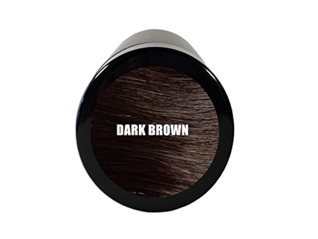 Luxe Thickening de pelo fibras con Queratina Natural – 2 Meses suministro de confianza en un frasco. Múltiples Colores disponibles., Café Oscuro