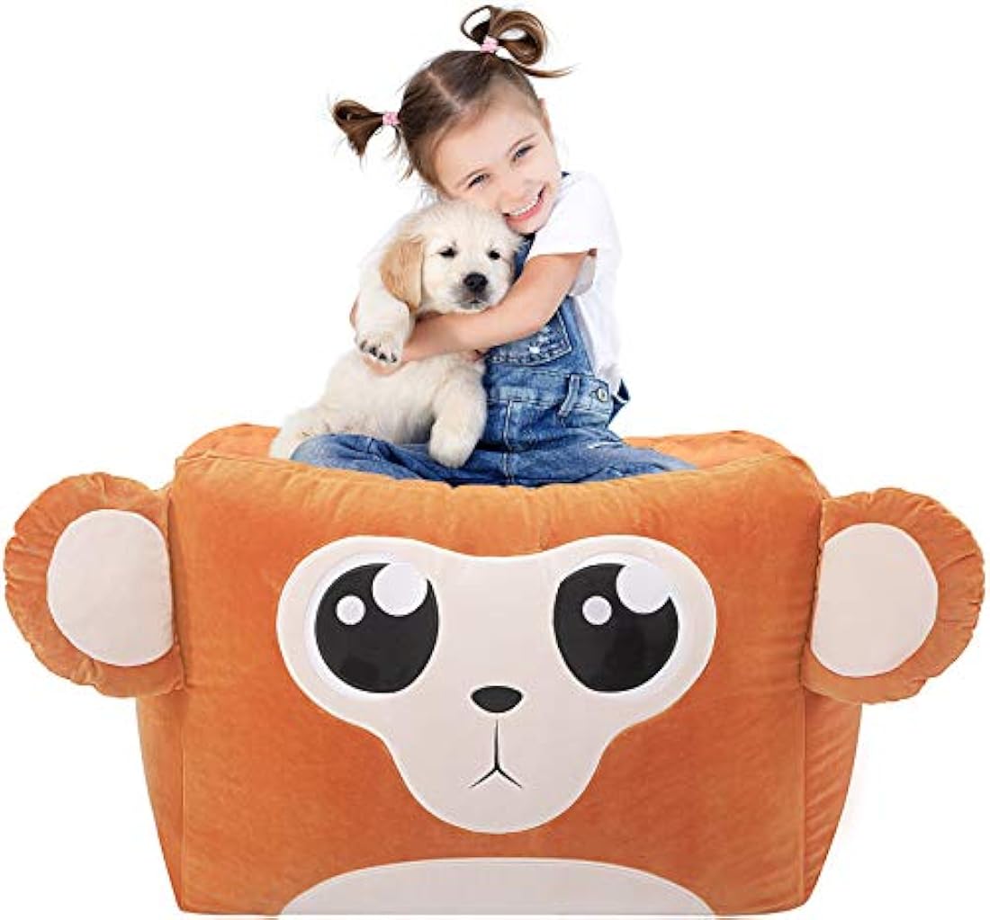 Puf de peluche
