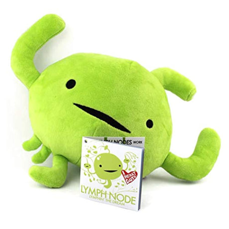 Peluche de Linfa nodo color verde. I Heart Guts