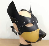 Disfraces - Mascarilla de perro hecha a mano