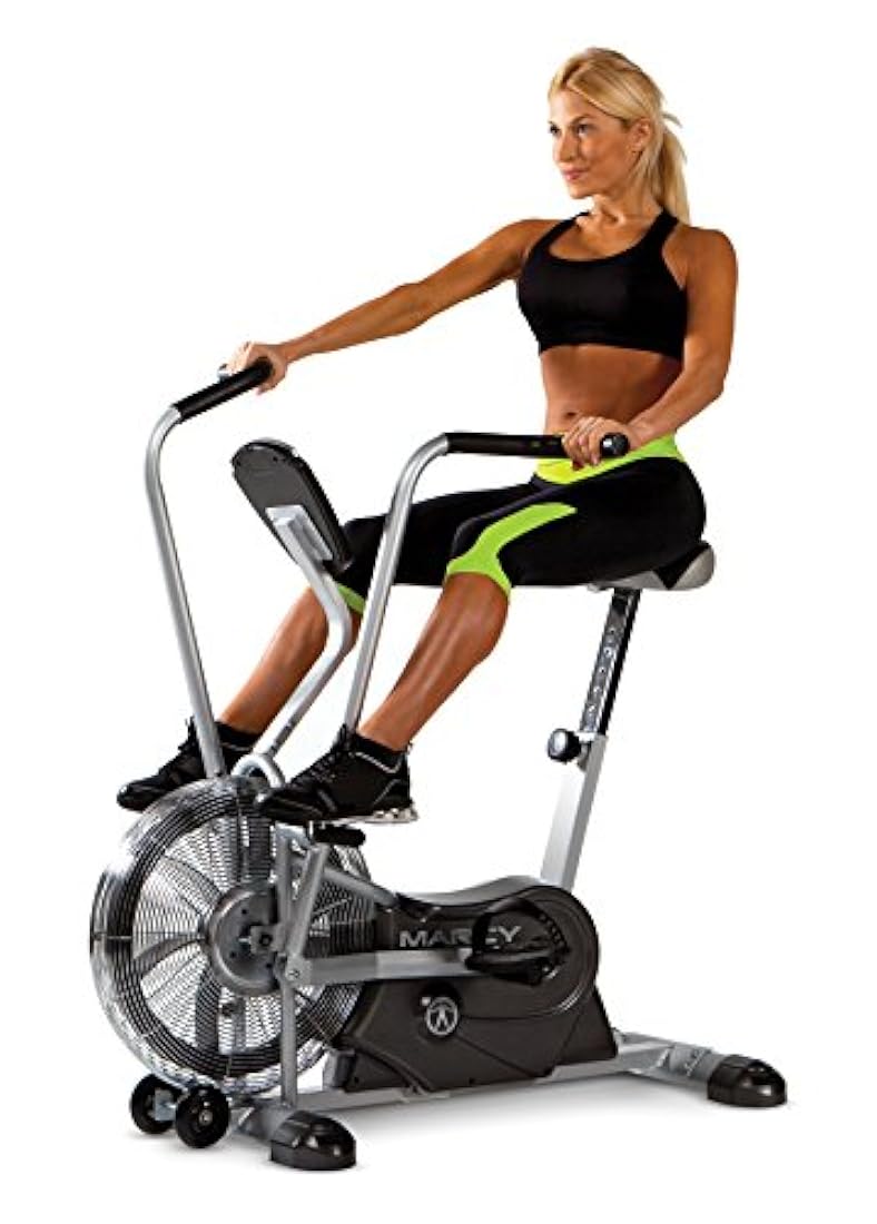 Bicicleta vertical con ventilador para entrenamiento Marcy
