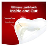 pasta dental blanqueadora, 2% peróxido de hidrógeno blanco