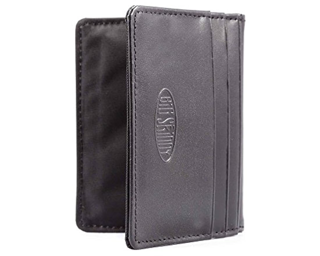 Big Skinny Cartera de piel con capacidad para 24 tarjetas