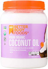BetterBody Foods Aceite de coco virgen orgánico