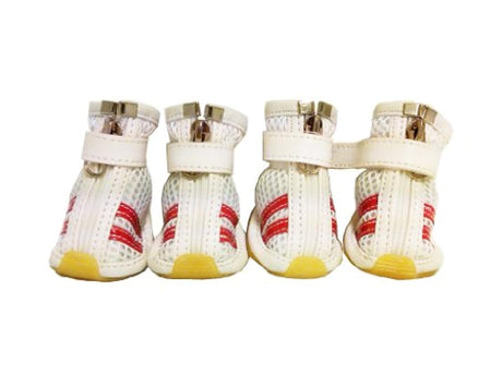 Zapatillas de deporte para mascotas de malla flexible