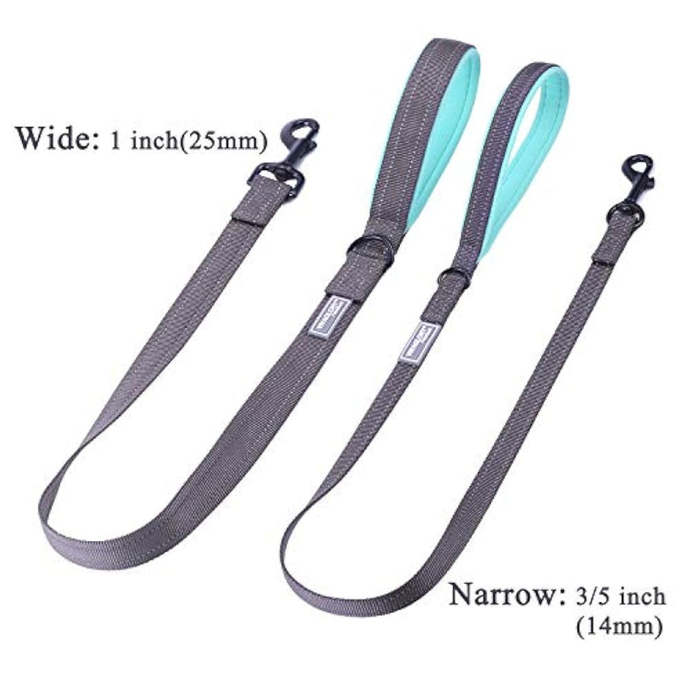 Vivaglory Correa para perro con dos asas acolchadas