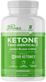 Píldoras de BHB Exógeno Real Ketones - Energía y Ketosis