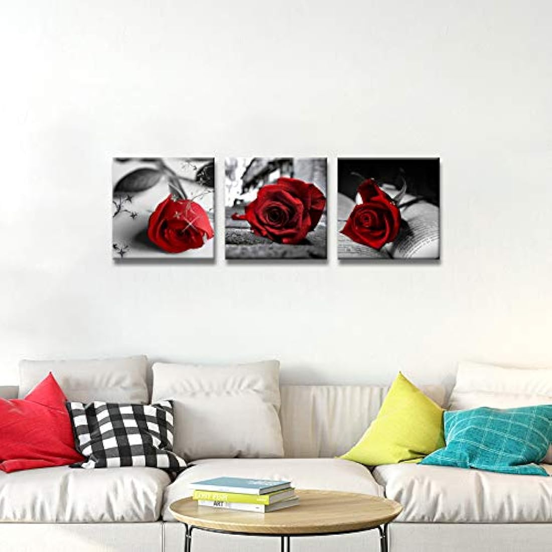 NAN Wind – Lienzo decorativo de 3 partes con diseño