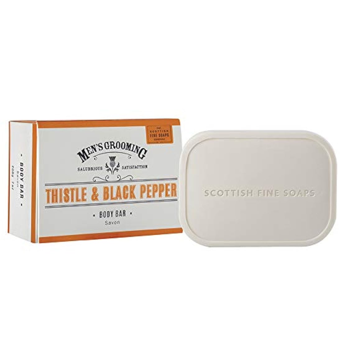 Scottish Fine Soaps de Cardo y negro pimienta Barra  cuerpo