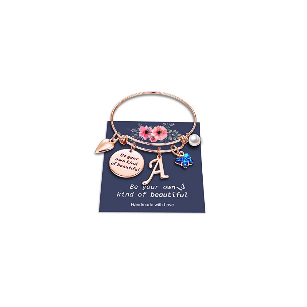 Pulseras y tobilleras con dije de mariposa para mujer