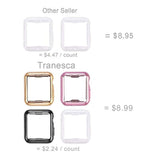 juego de 4 carcasas para Apple Watch de 1.496 in