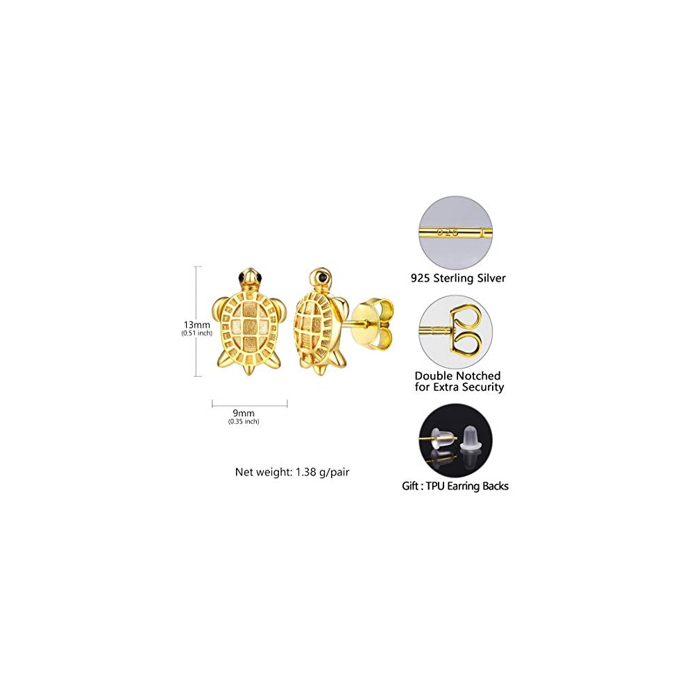 Aretes de plata de ley on diseño para mujeres