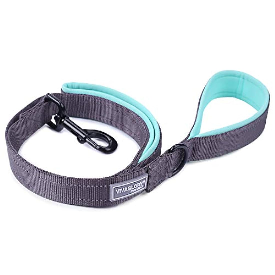 Vivaglory Correa para perro con dos asas acolchadas