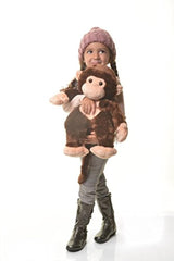 Mono de peluche sensorial