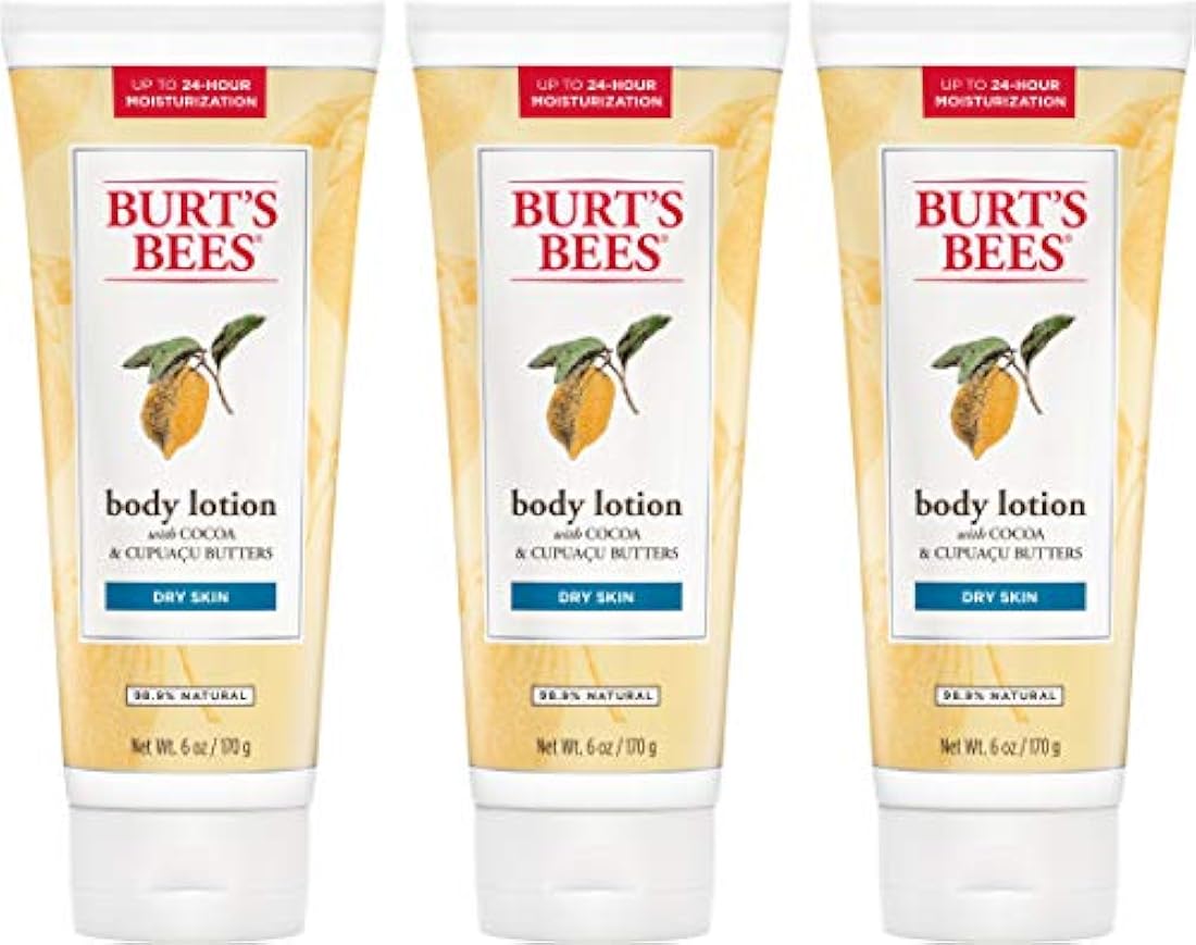 Loción corporal Burt's Bees Aloe y Buttermilk, paquete de 3