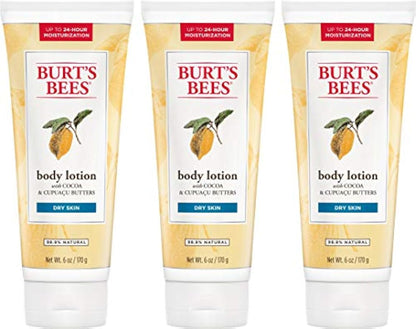 Loción corporal Burt's Bees Aloe y Buttermilk, paquete de 3