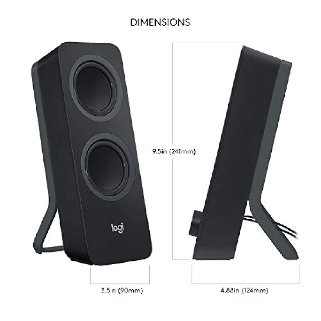 Altavoz estéreo multidispositivo, Negro