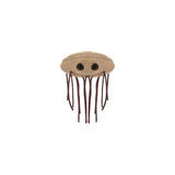 Peluche  de tejido suave en forma escherichia Coli bacteria