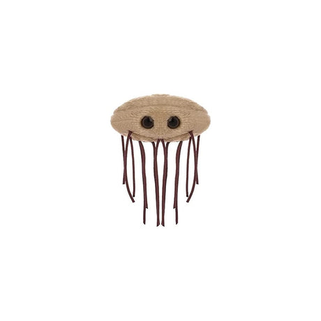 Peluche  de tejido suave en forma escherichia Coli bacteria