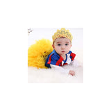 Disfracez de princesa para bebés y niñas 0-3 meses
