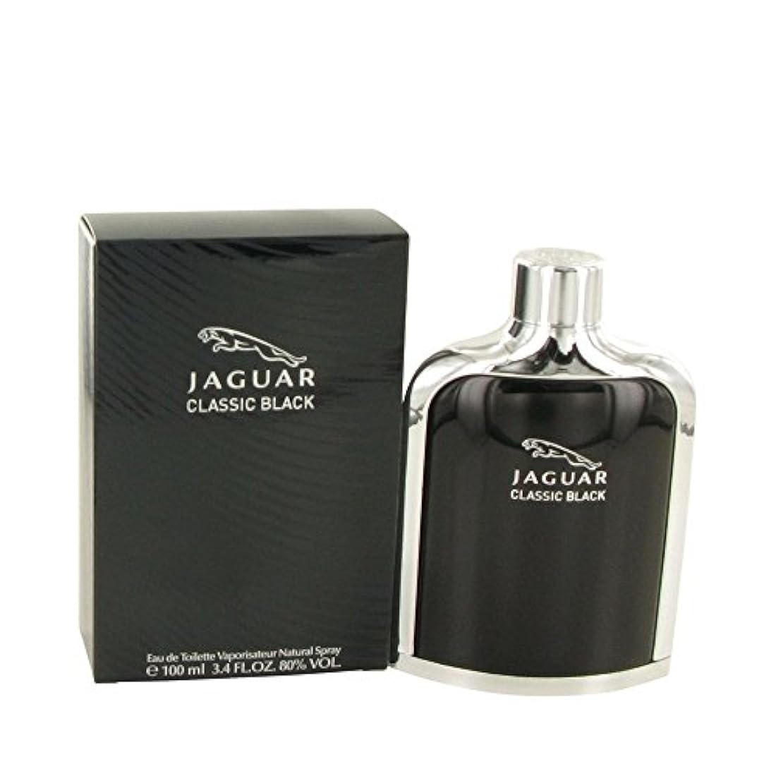 Jaguar clásico negro por Jaguar Eau de Toilette Spray 3.4 oz para los hombres