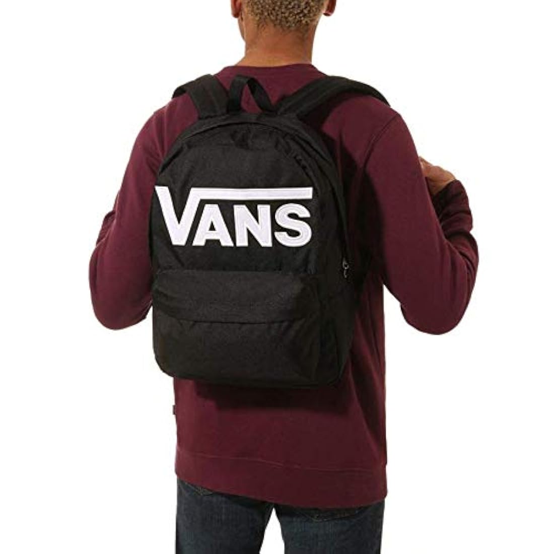 Morral con diseño de Vans