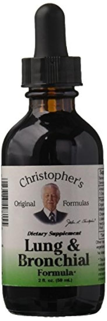 Christopher's  Formulas pulmón Plus suplemento bronquial