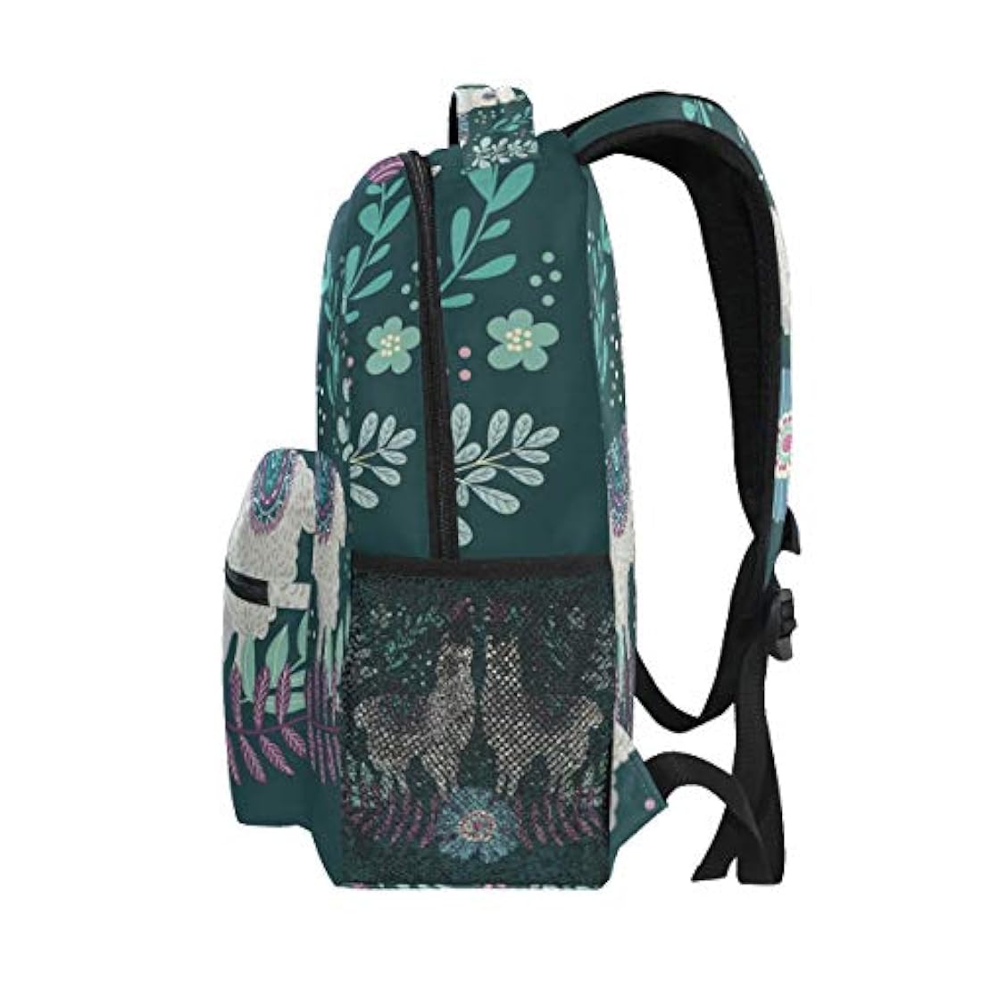 Morral con diseño de llama