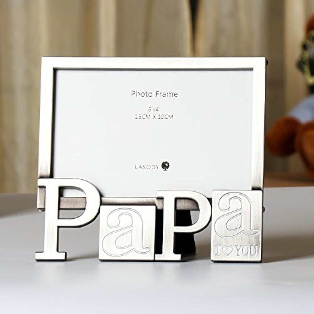 Marco de fotos de metal LASODY PAPA Te amo