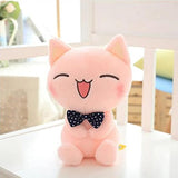 Muñeco de peluche, gato de 11 pulgadas, color rosa