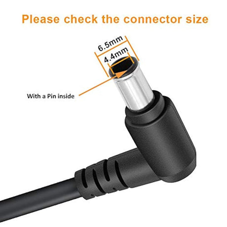 POWSEED-Cable adaptador de 19 V para LG Electronics 19- 27