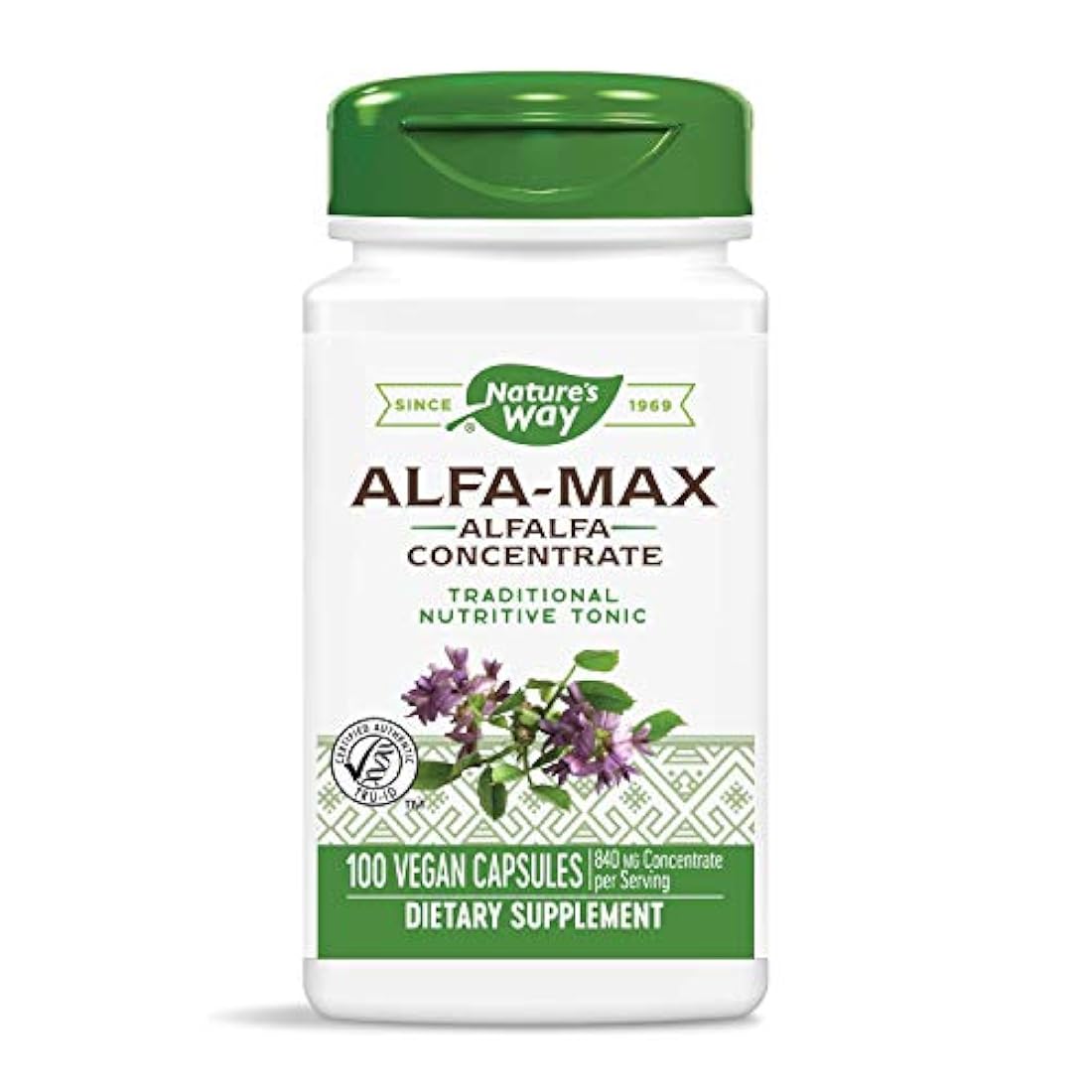 Natures Way Alfa Max concentrado, 525 Miligramo por cápsula