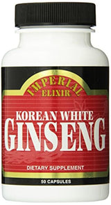 Elixir Blanco El ginseng coreano Imperial, 500 mg, 50 Count