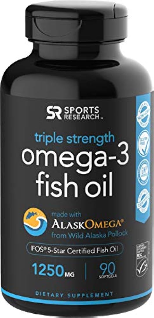 Omega-3 - Aceite de pescado salvaje de Alaska