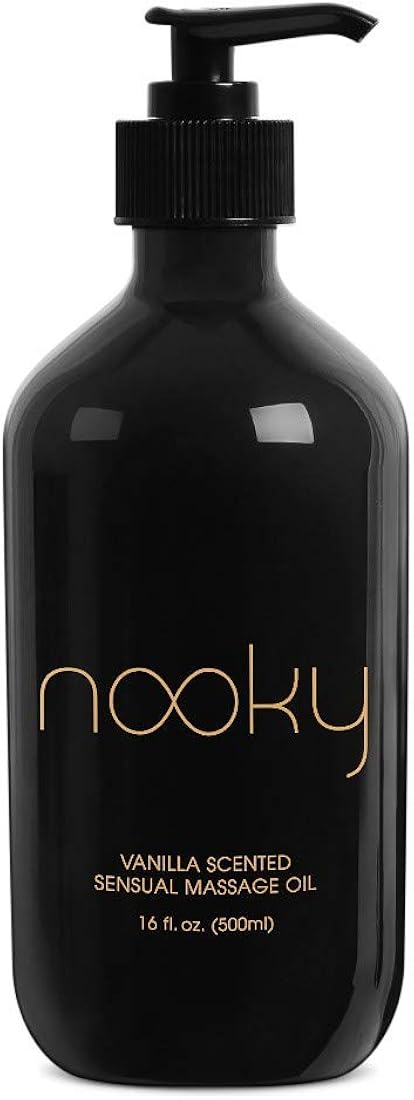 Aceite de masaje de vainilla con aceite de coco NOOKY