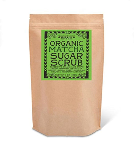 Exfoliante de azúcar orgánico para cara y cuerpo 100%