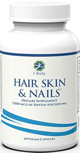 Vitaminas para Cabello Piel y Uñas