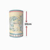 papel pintado  4.2 x 196.8 pulgadas  color azul